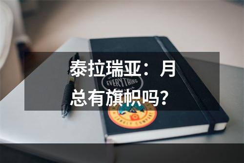 泰拉瑞亚：月总有旗帜吗？