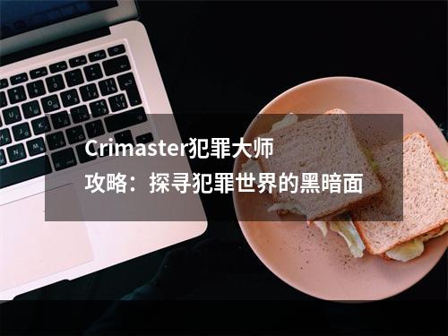 Crimaster犯罪大师攻略：探寻犯罪世界的黑暗面