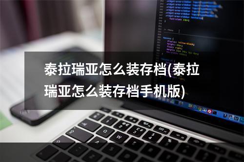 泰拉瑞亚怎么装存档(泰拉瑞亚怎么装存档手机版)