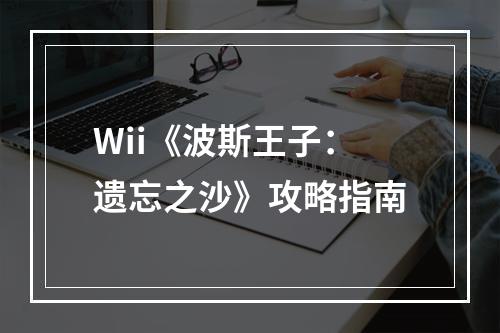 Wii《波斯王子：遗忘之沙》攻略指南