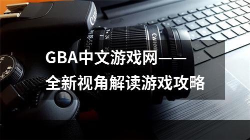 GBA中文游戏网——全新视角解读游戏攻略