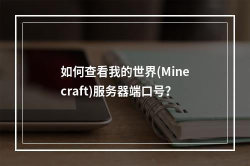 如何查看我的世界(Minecraft)服务器端口号？