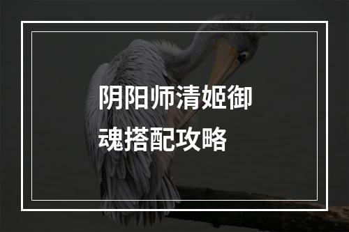 阴阳师清姬御魂搭配攻略