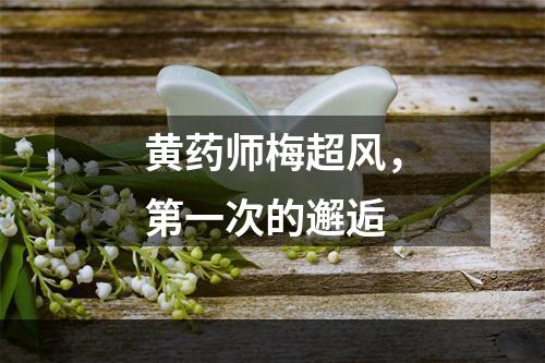 黄药师梅超风，第一次的邂逅