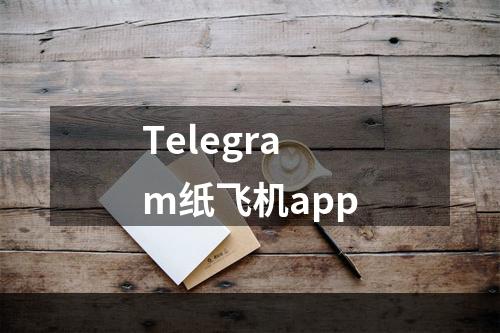 Telegram纸飞机app