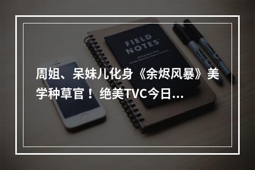 周姐、呆妹儿化身《余烬风暴》美学种草官 ！绝美TVC今日上线--手游攻略网