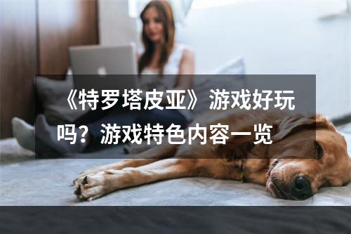 《特罗塔皮亚》游戏好玩吗？游戏特色内容一览