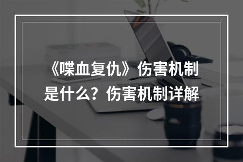 《喋血复仇》伤害机制是什么？伤害机制详解