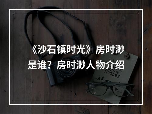 《沙石镇时光》房时渺是谁？房时渺人物介绍