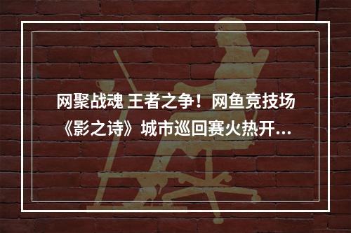 网聚战魂 王者之争！网鱼竞技场《影之诗》城市巡回赛火热开启！