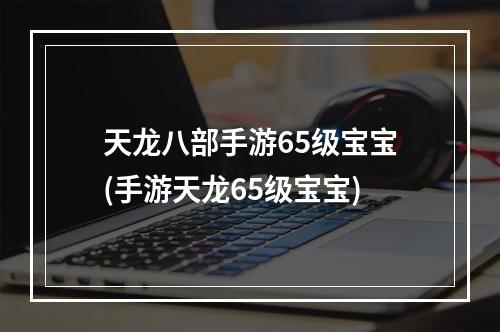 天龙八部手游65级宝宝(手游天龙65级宝宝)