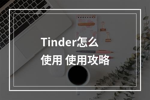 Tinder怎么使用 使用攻略