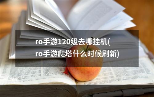 ro手游120级去哪挂机(ro手游爬塔什么时候刷新)