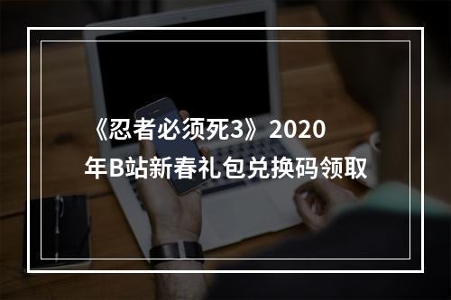 《忍者必须死3》2020年B站新春礼包兑换码领取