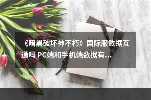 《暗黑破坏神不朽》国际服数据互通吗 PC端和手机端数据有区别吗