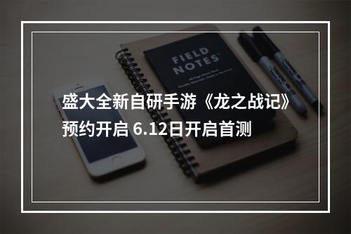 盛大全新自研手游《龙之战记》预约开启 6.12日开启首测