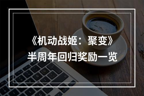 《机动战姬：聚变》半周年回归奖励一览