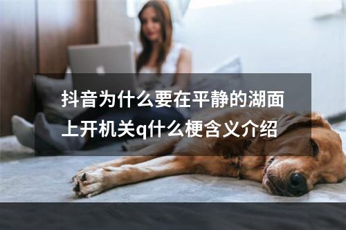 抖音为什么要在平静的湖面上开机关q什么梗含义介绍