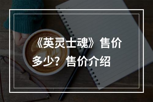 《英灵士魂》售价多少？售价介绍