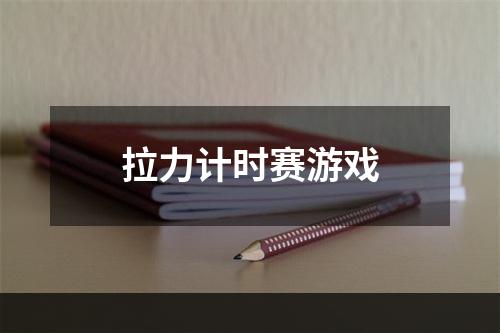 拉力计时赛游戏