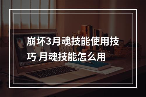 崩坏3月魂技能使用技巧 月魂技能怎么用