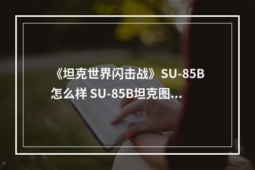 《坦克世界闪击战》SU-85B怎么样 SU-85B坦克图鉴