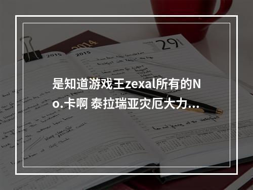 是知道游戏王zexal所有的No.卡啊 泰拉瑞亚灾厄大力士甲虫怎么获得攻略详情