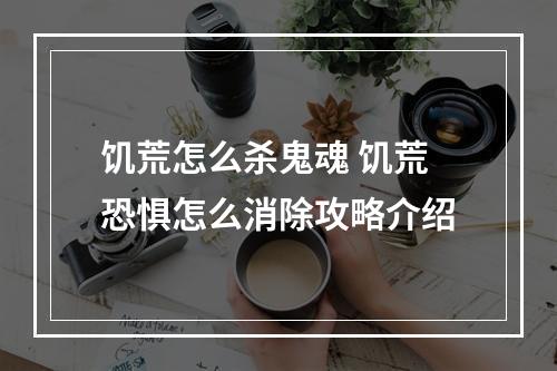 饥荒怎么杀鬼魂 饥荒恐惧怎么消除攻略介绍