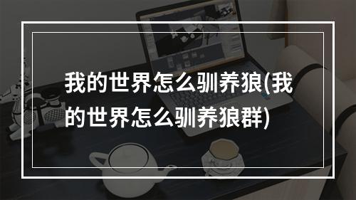 我的世界怎么驯养狼(我的世界怎么驯养狼群)