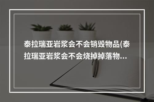 泰拉瑞亚岩浆会不会销毁物品(泰拉瑞亚岩浆会不会烧掉掉落物)