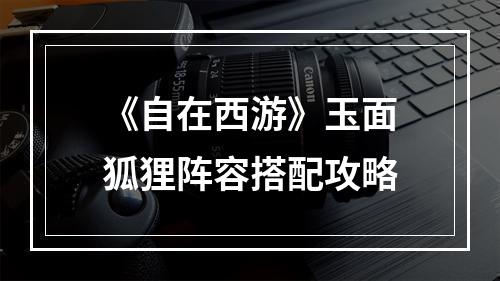 《自在西游》玉面狐狸阵容搭配攻略