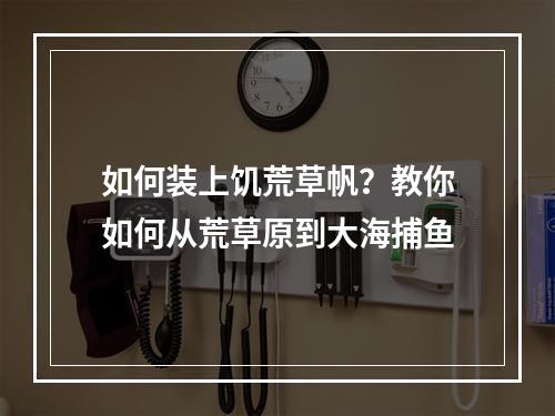 如何装上饥荒草帆？教你如何从荒草原到大海捕鱼