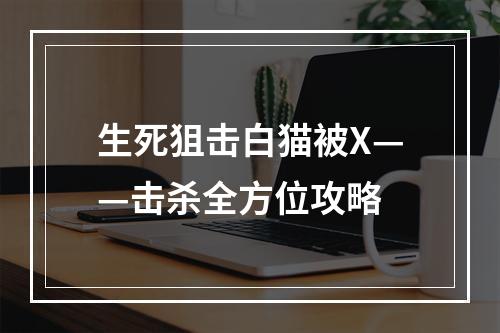 生死狙击白猫被X——击杀全方位攻略