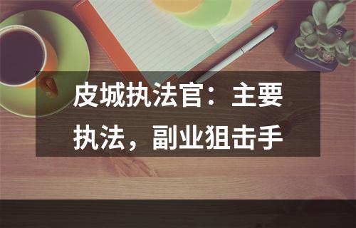 皮城执法官：主要执法，副业狙击手