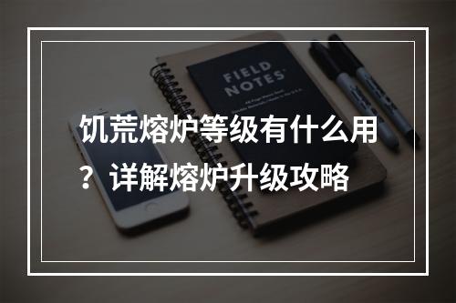 饥荒熔炉等级有什么用？详解熔炉升级攻略