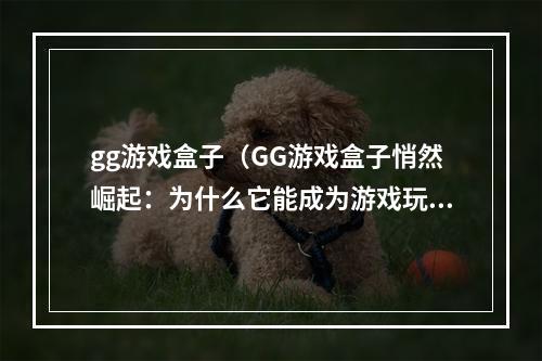 gg游戏盒子（GG游戏盒子悄然崛起：为什么它能成为游戏玩家的新宠？）