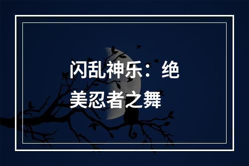 闪乱神乐：绝美忍者之舞