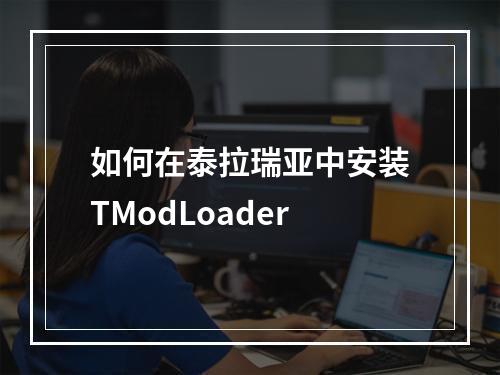 如何在泰拉瑞亚中安装TModLoader