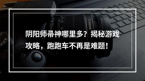 阴阳师帚神哪里多？揭秘游戏攻略，跑跑车不再是难题！