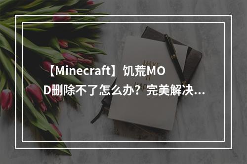 【Minecraft】饥荒MOD删除不了怎么办？完美解决教程！