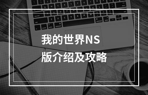 我的世界NS版介绍及攻略