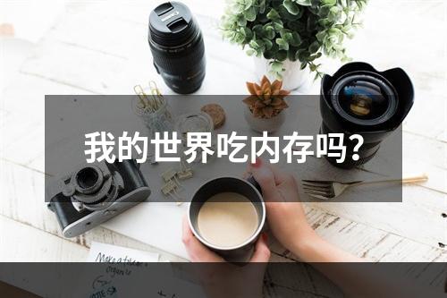 我的世界吃内存吗？