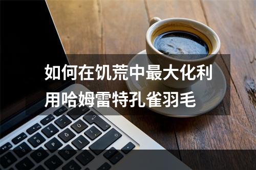 如何在饥荒中最大化利用哈姆雷特孔雀羽毛