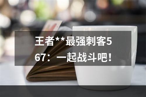 王者**最强刺客567：一起战斗吧！