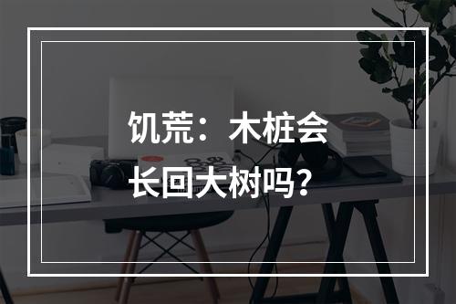 饥荒：木桩会长回大树吗？