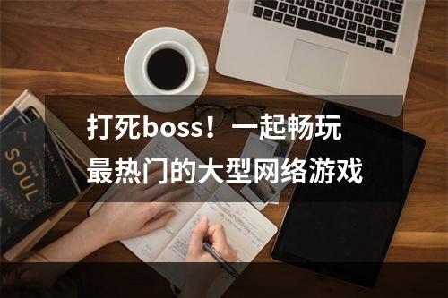 打死boss！一起畅玩最热门的大型网络游戏