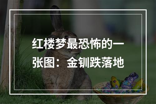 红楼梦最恐怖的一张图：金钏跌落地