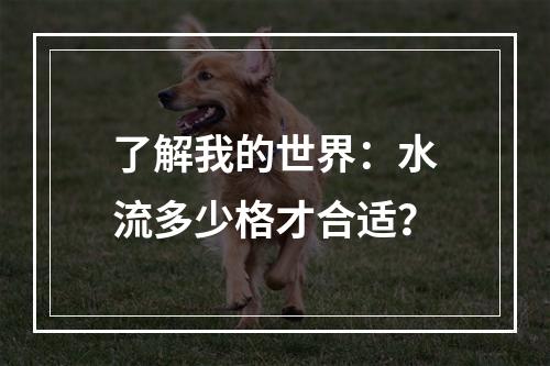 了解我的世界：水流多少格才合适？