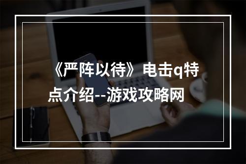 《严阵以待》电击q特点介绍--游戏攻略网