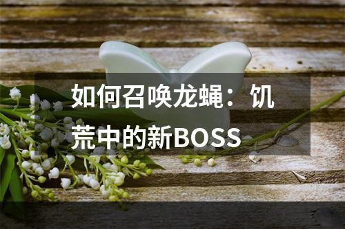 如何召唤龙蝇：饥荒中的新BOSS